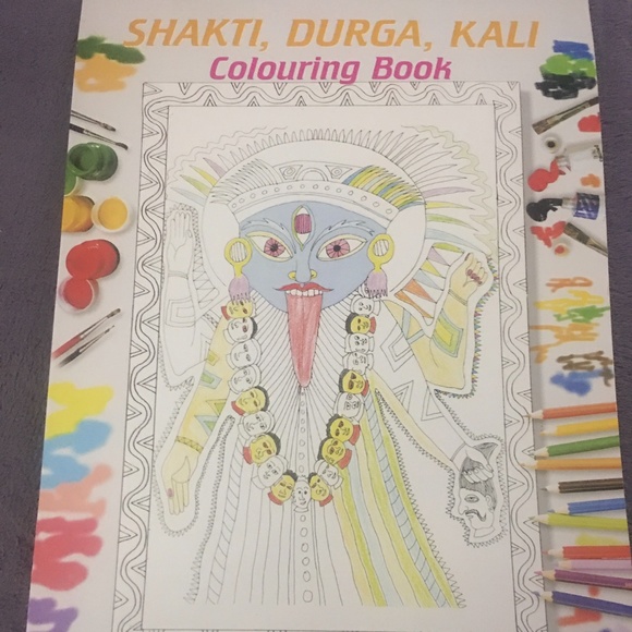 Shakti, Durga, and Kali Coloring Book - Picture 1 of 8